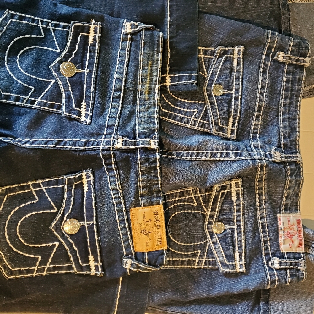 True Religion Capri - 2 pairs